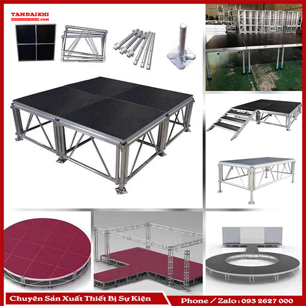 BÁN SÂN KHẤU DI ĐỘNG GIÁ RẺ